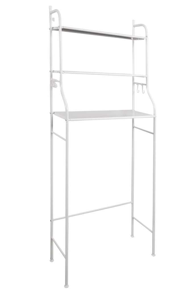 Scaffale Lavanderia 65x25x155 cm ? Mobile Salvaspazio Multifunzione