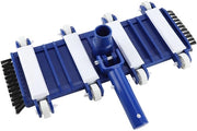 Pulitore per piscine manuale - Rotante - Blu - Ideale per laghetto per pesci e piscina - Adatto per cemento e gesso - Codice prodotto: Zwembadstofzuigerkop