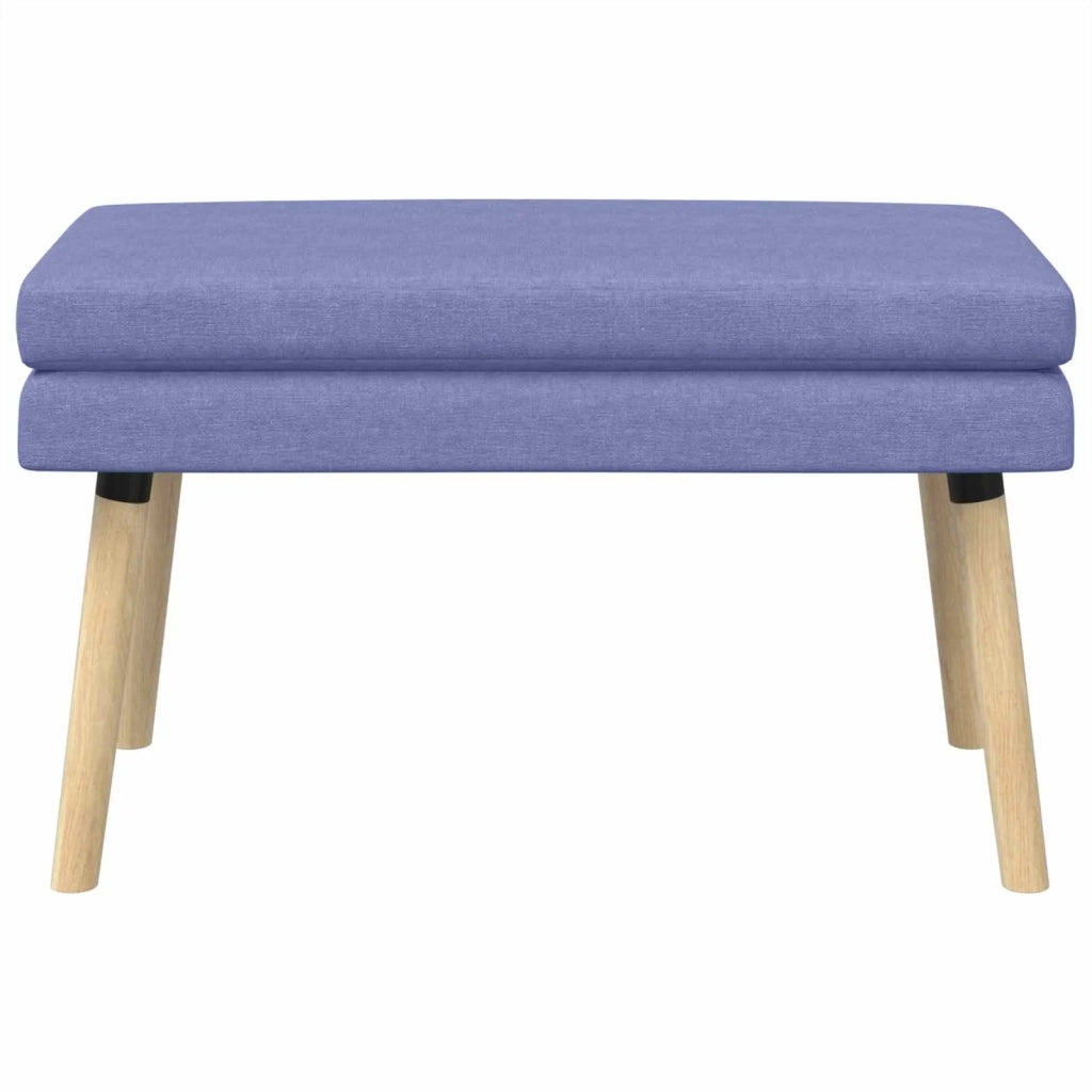 Panchina a doppio strato Blu jeans 80 x 40 x 47 cm Tessuto 42038444