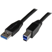 Startech.com cavo usb 3.0 attivo usb-a a usb-b - usb 3.1 gen 1 (5 gbps) da 5m - USB3SAB5M