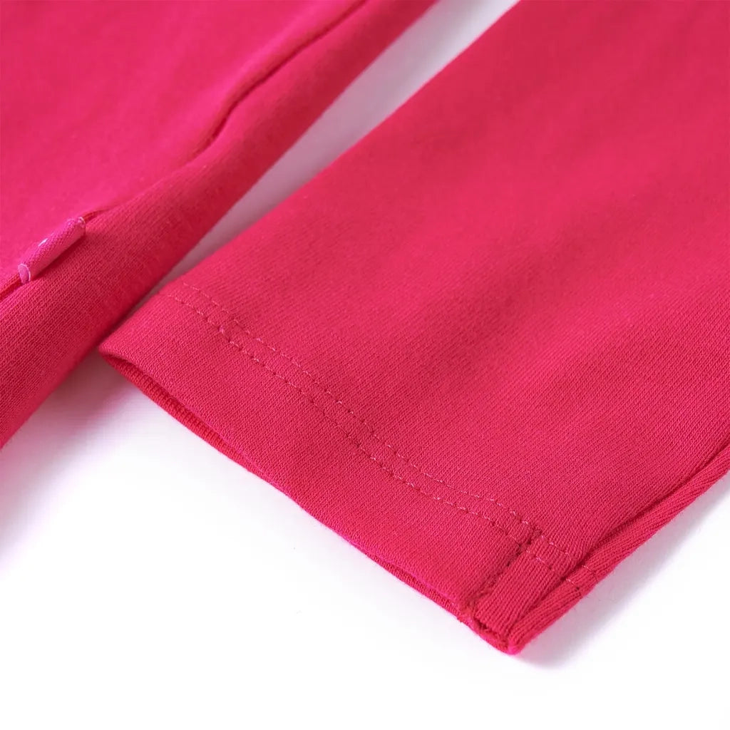 Maglietta da Bambina a Maniche Lunghe Fucsia 92 13794