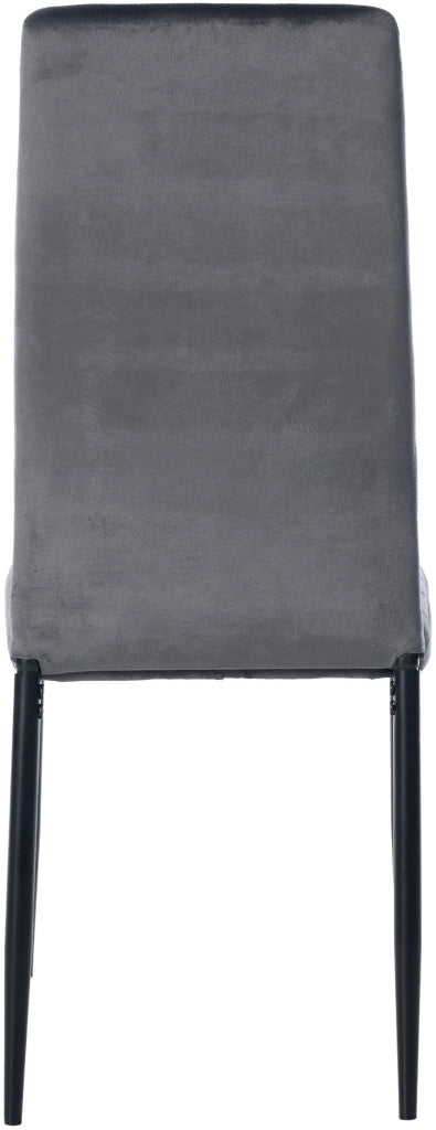 Set di 6 sedie da pranzo Mayfair grigio,Velluto