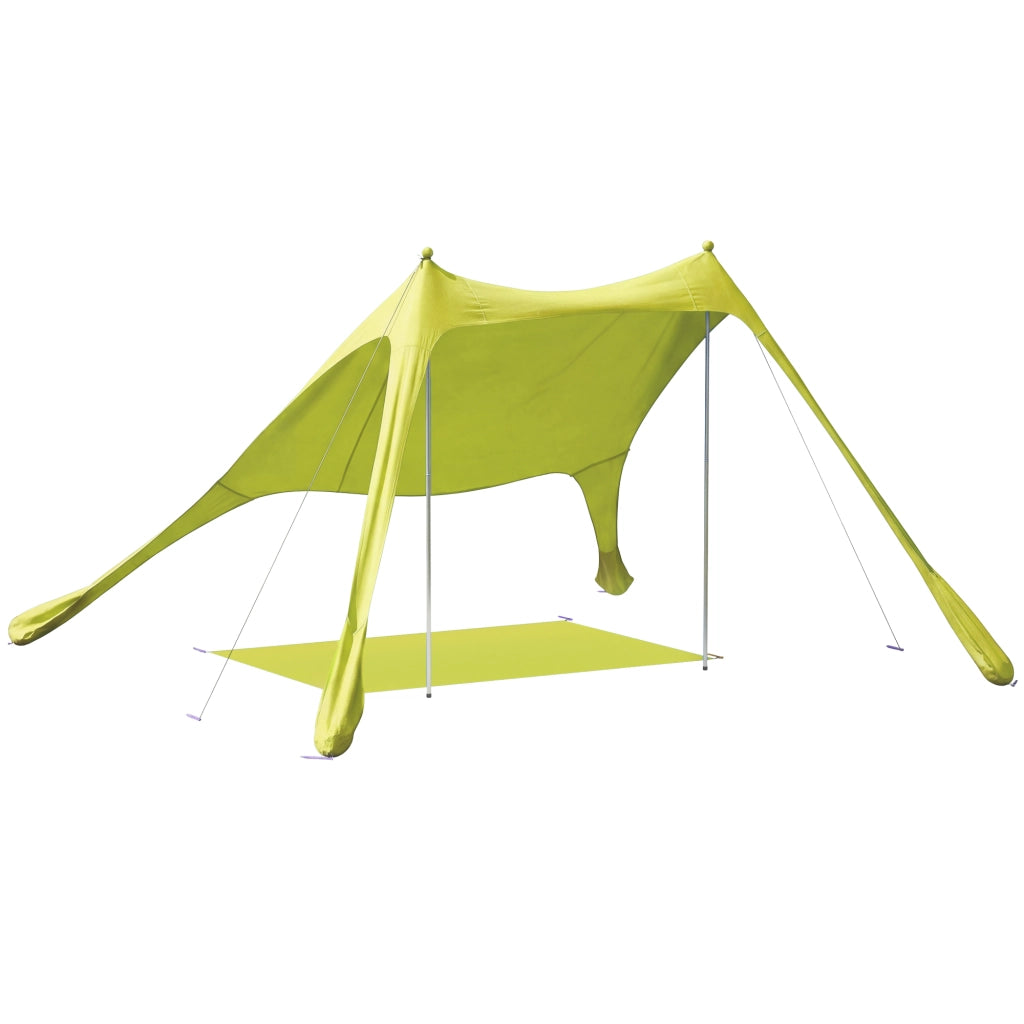 Carpa da Giardino Pieghevole ¨C zephmum ¨C Verde UPF50+ con Paletti e Borsa