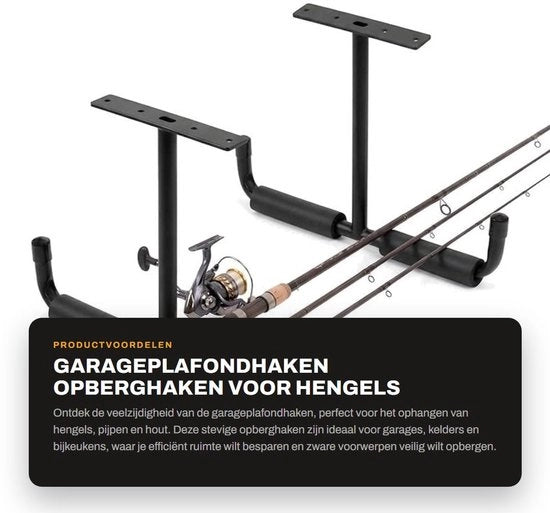 Hanger per Organizzazione 2 Pezzi - Acciaio Inossidabile - Capacità di Carico 40 kg - Robusto e Duraturo - Organizzazione Efficiente - Per Hanger/Pipistrello - Hanger per Organizzazione