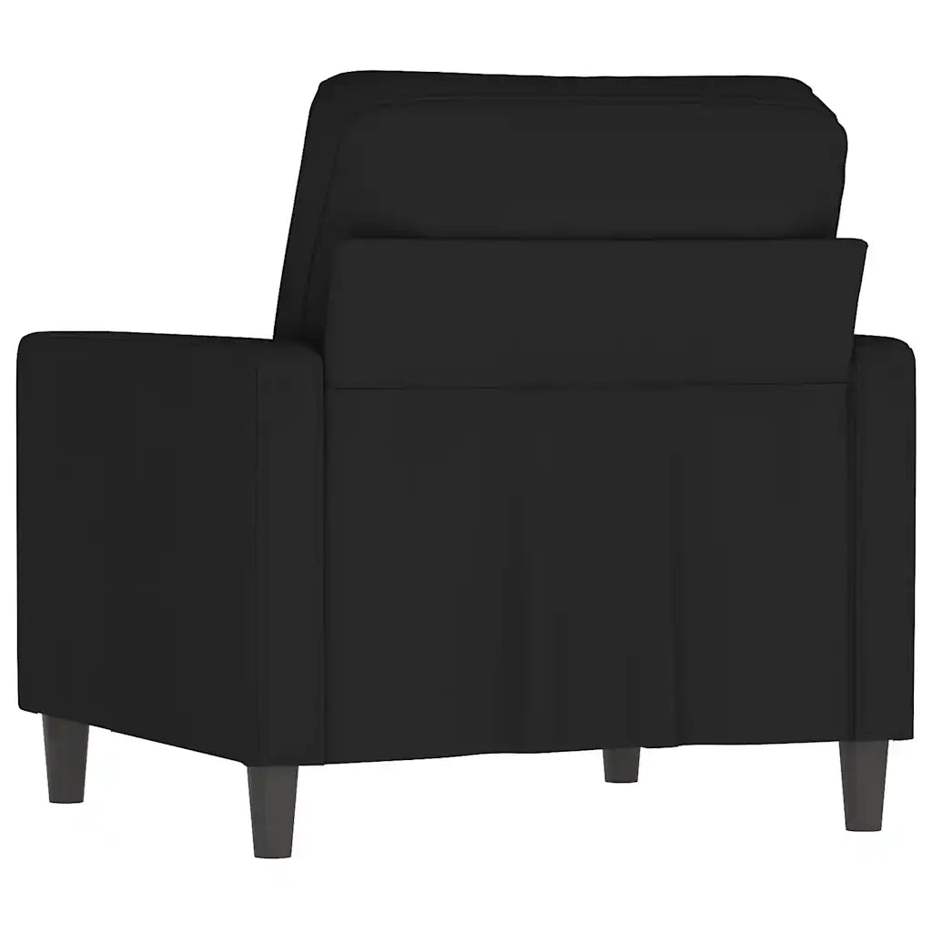 Divano Sedia-Poltrona Nero 60 cm Velluto 740192