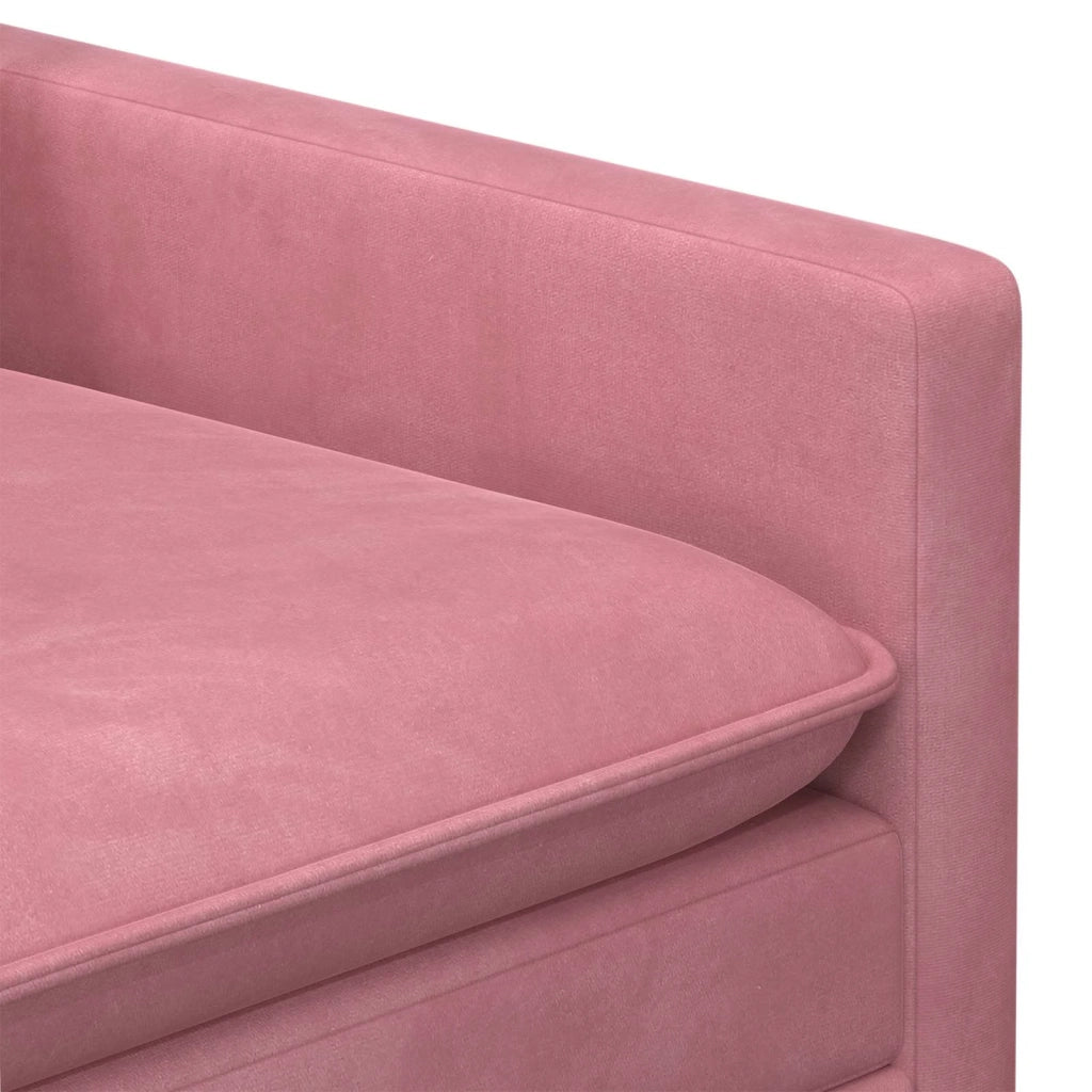Set di divani 2 pz Rosa Velluto 3417028