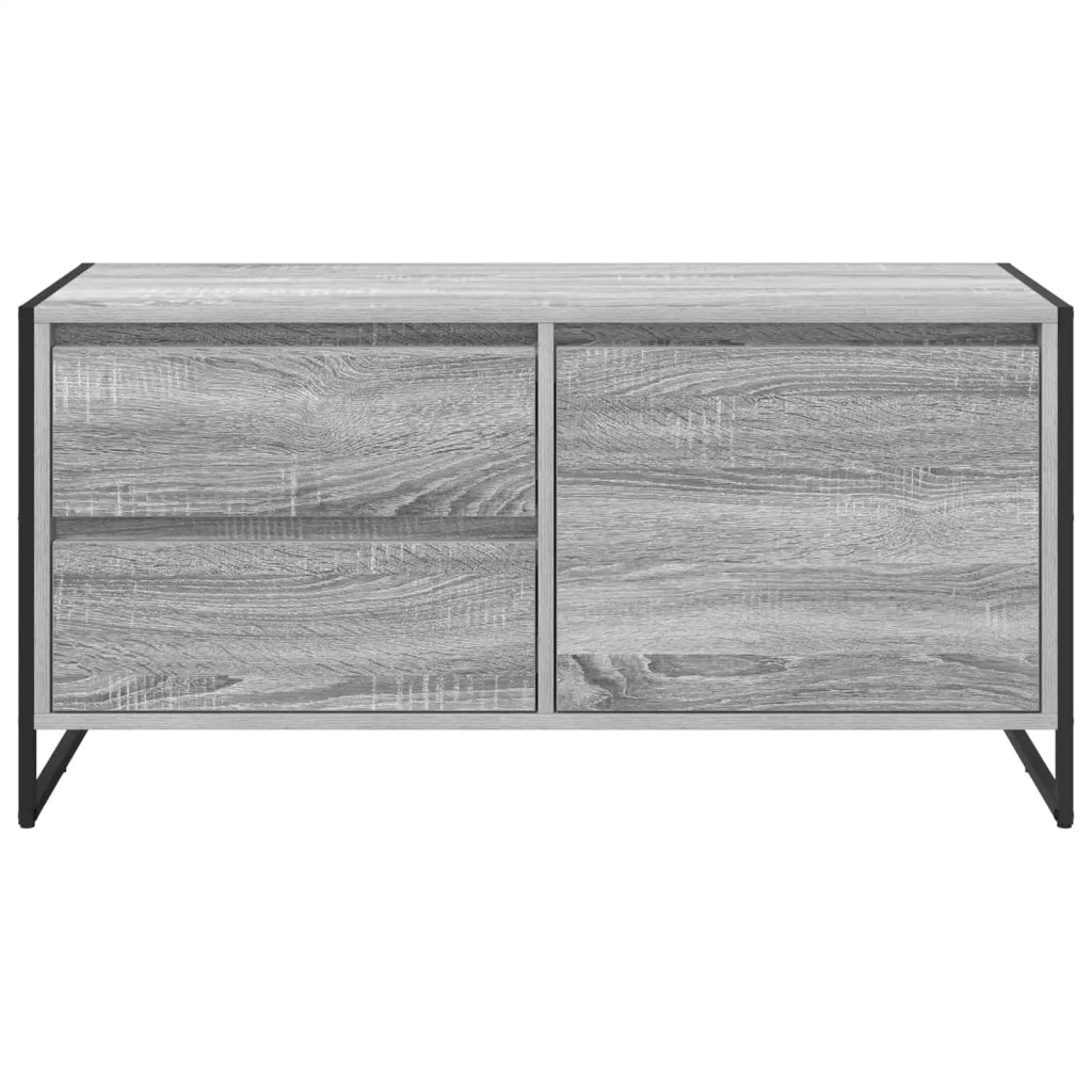 Mobile TV Grigio Sonoma 100 x 36 x 49.5 cm Legno multistrato 886621