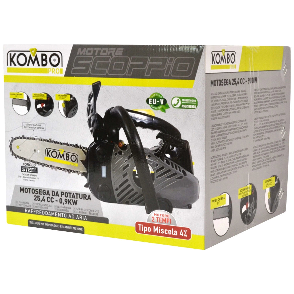Motosega Sramatura con Motore a Scoppio Euro5 25CC