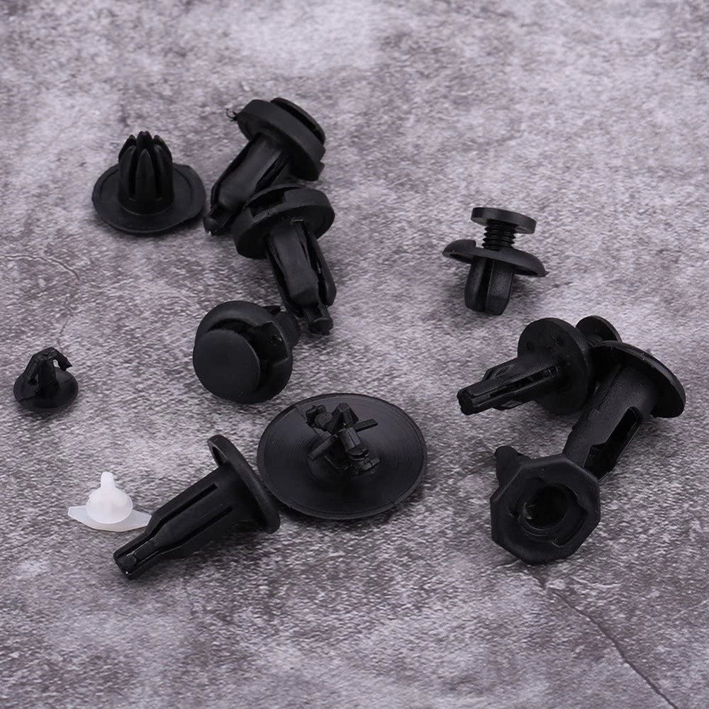 Trade Shop - Kit Clip Per Paraurti Auto 240 Pz 12 Dimensioni Assortiti Fissaggio Per Rivetti -