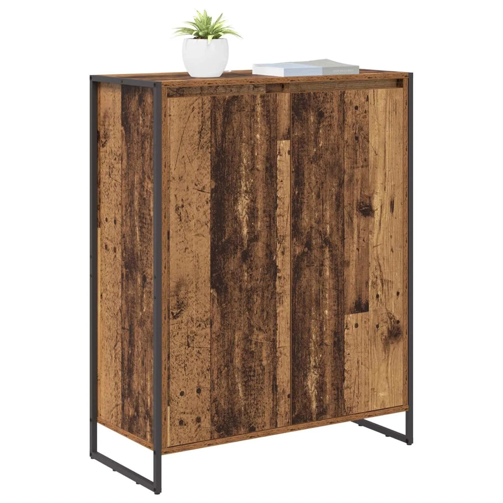 Mobile per scarpe con porta Legno vecchio 79 x 36 x 100 cm CFW8435729