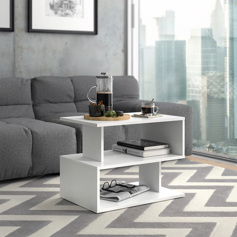 Vicco Tavolino da salotto Bianco 59 x 39 cm
