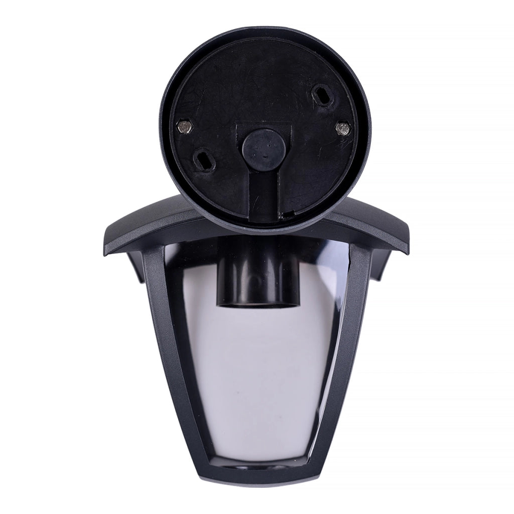 LAMPADA DA PARETE PER ESTERNO IP44 CON ATTACCO E27 - DESIGN TRAPEZOIDALE IN ALLUMINIO E PVC IDEALE PER GIARDINI TERRAZZE E FACCIATE