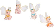 Set di 4 pezzi - Miniature decorazioni per esterno - Ornamenti in cera - Decorazione per giardino - Ambientali - Realistici e luminosi - Decorazione per giardino