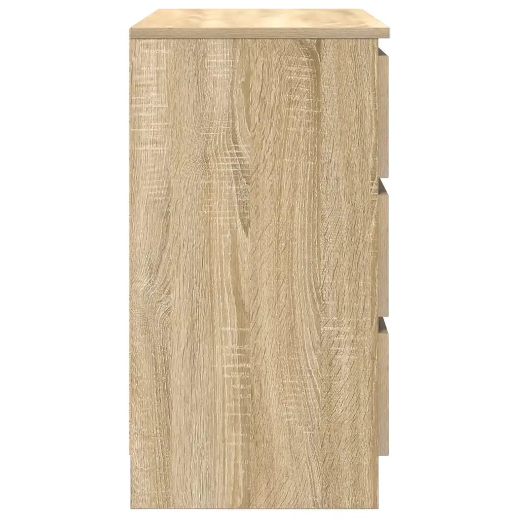 Credenza con Cassetto Rovere Sonoma 71x35x65 cm in Truciolato 861573