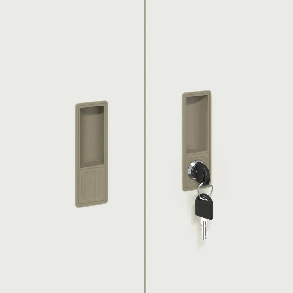 Armadio Bianco 90 x 40 x 70 cm Acciaio CFW4294976