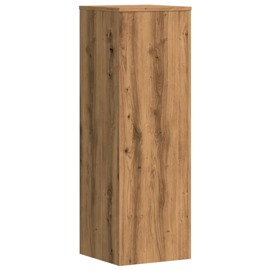 Portavasi mobiletto per fiori 33 x 33 x 100 cm legno ingegnerizzato marrone 02_0045137