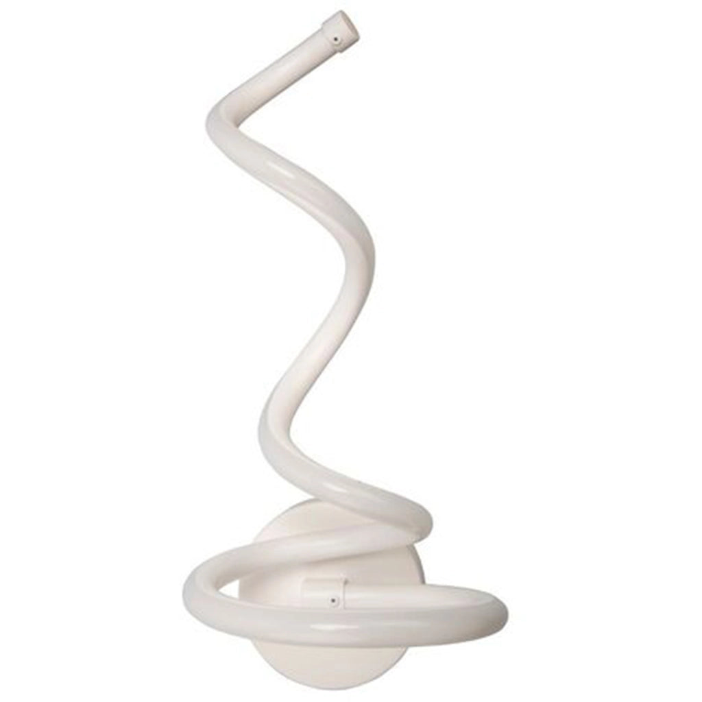 Applique LED moderno lampada da parete curva spirale 12W luce camera letto 230V LUCE 4000K