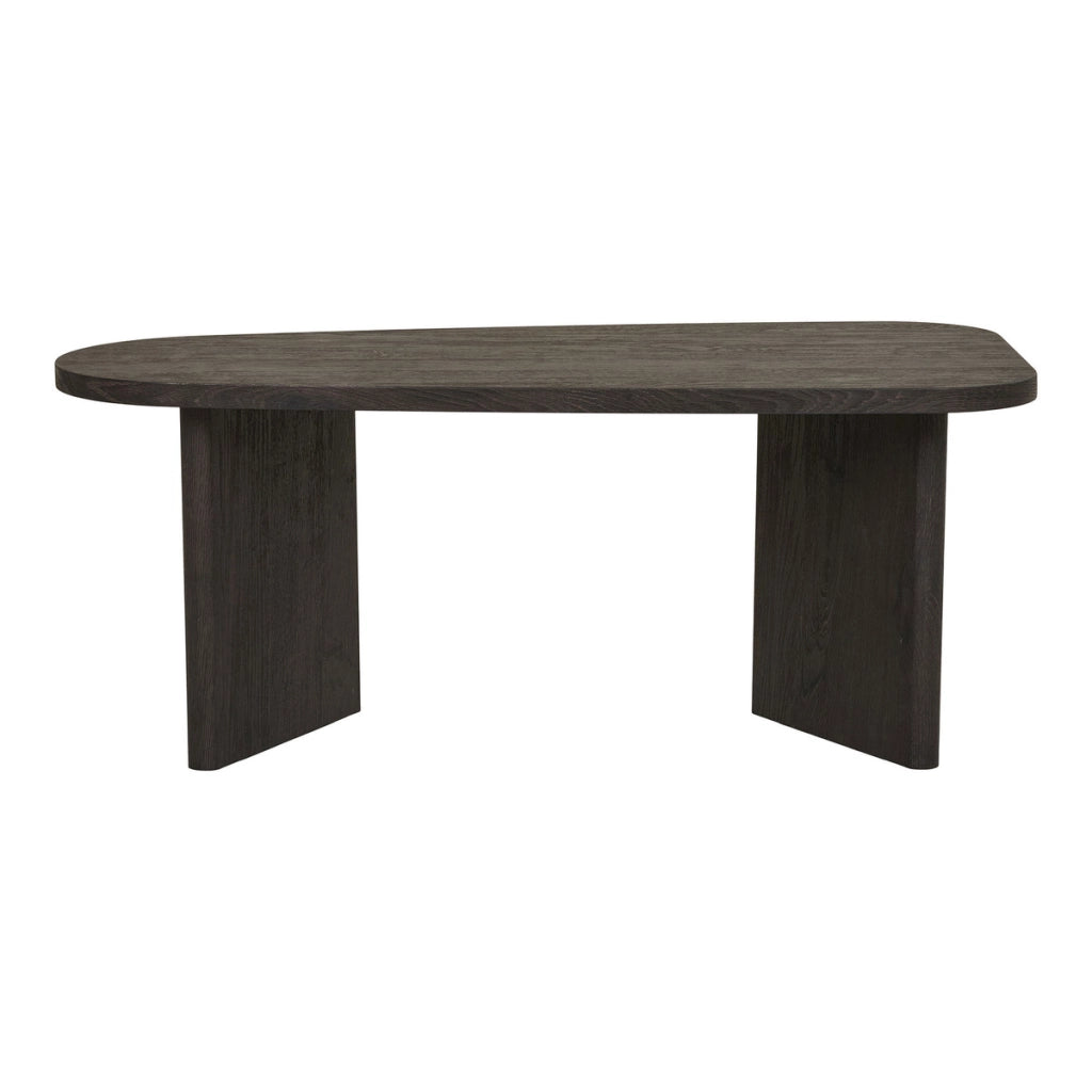 Tavolino Melo, Marrone, MDF, 100x50x41 cm