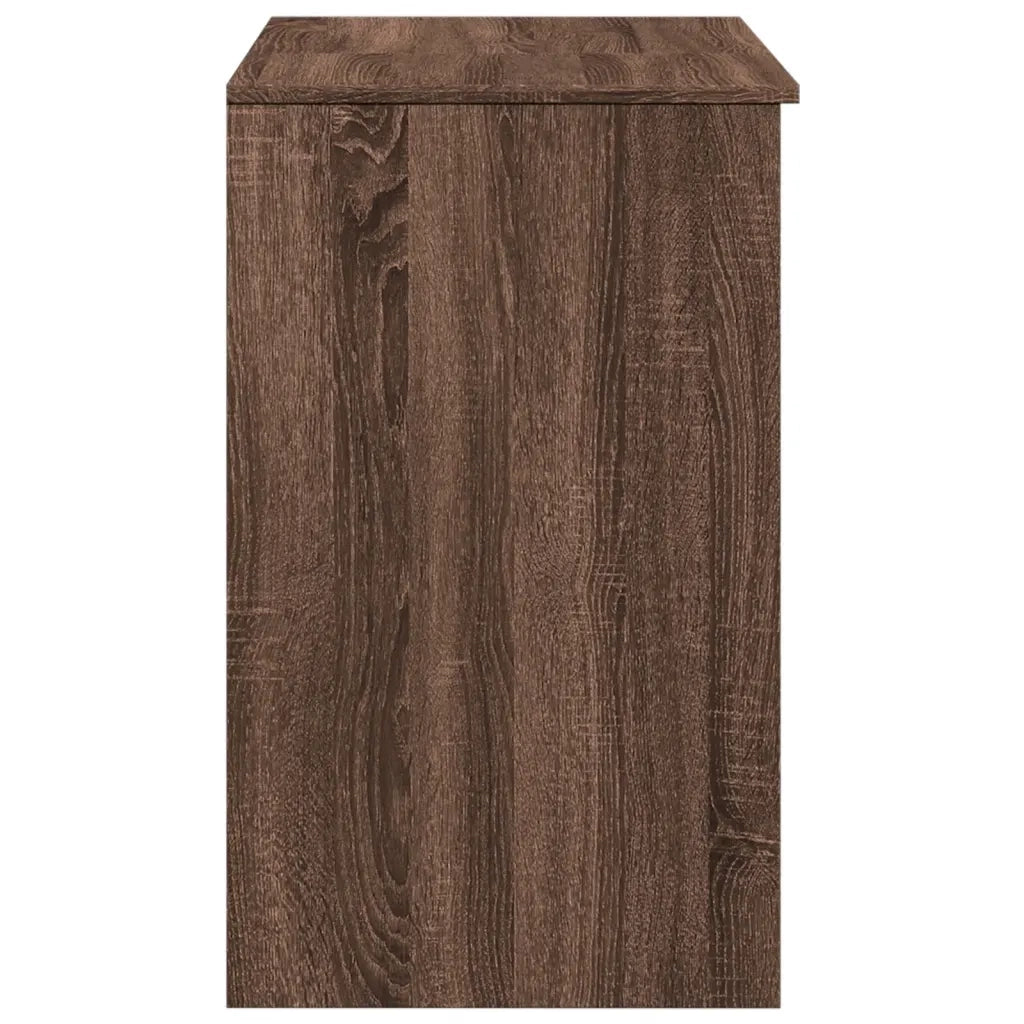 Toeletta con Specchio Rovere Marrone 73x46,5x120 cm 848226