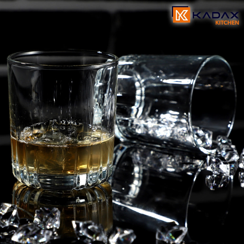 Bicchieri KADAX per whisky, succhi di frutta, acqua, Literatka 280 ml