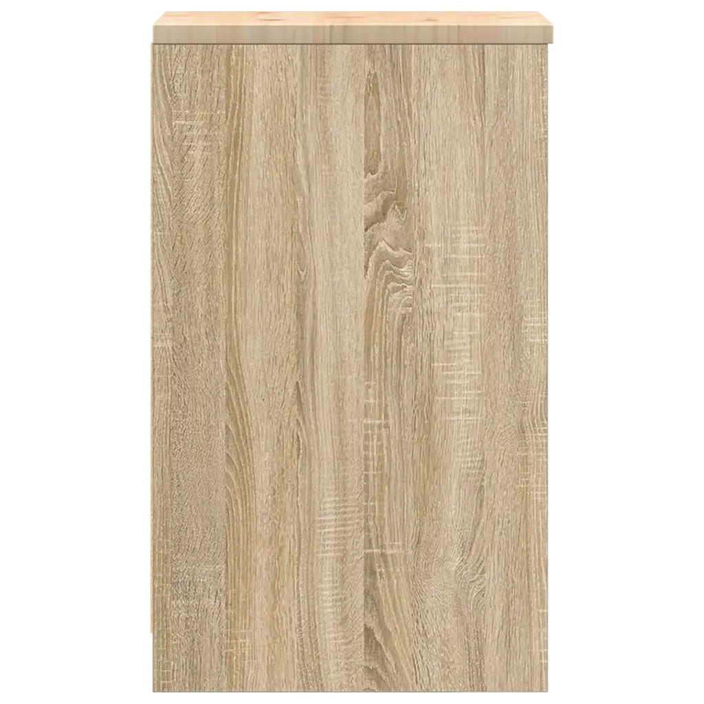Armadietto da Garage Rovere Sonoma 30x51x85 cm 860555