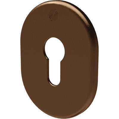 MOSTRINA PORTA BLINDATA 4302 SECUREMME - F.SAGOM ALLUMINIO BRONZATO MM 82X62- 5 pezzi