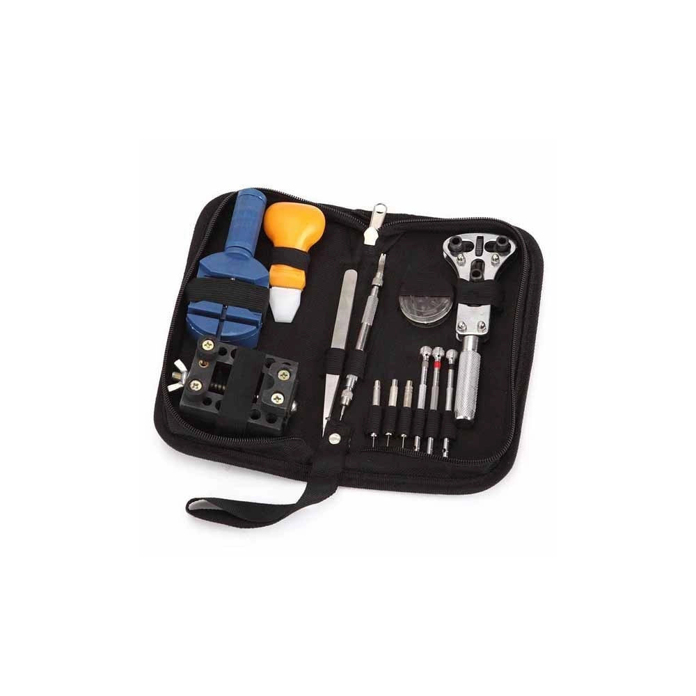 Trade Shop - Kit 30 Pezzi Riparazione Ripara Orologi Orologiaio Professionale -