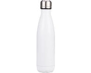 Flessa d'acqua in acciaio inossidabile isolata - 500/750 ml, flessa d'acqua doppia parete in acciaio inossidabile 

Flessa d'acqua riciclabile BPA libera - Flessa d'acqua anti-leak per bambini e adulti, sport, palestra, scuola - Bianca - 750ML