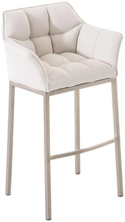 Barhocker Damaso E Stoff mit 4-FuЯ Gestell