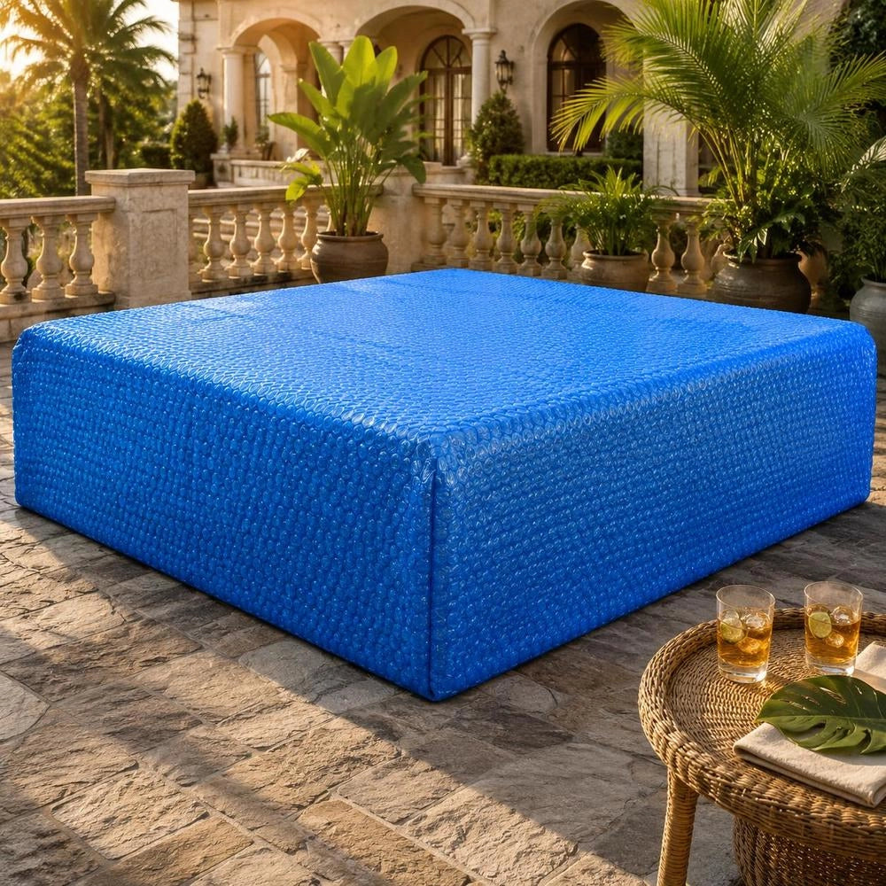 Rectangular Pool Cover 500x300 Cm PE Blue