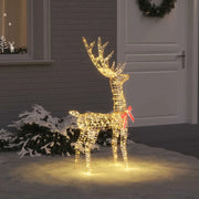 Renna 3D con 140 LED Bianco caldo 128 cm PET 42019056