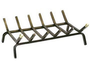 1pz brucialegna rettangolare a 6 barre per camino - cm.46x35x16h. (622) cod:ferx.fer253345