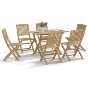 Set da Pranzo da Giardino 7 pz in Legno Massello di Acacia 3214237