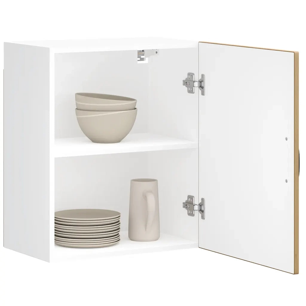 vidaXL Pensile da Cucina Lucca Rovere Artigianale in Legno Multistrato