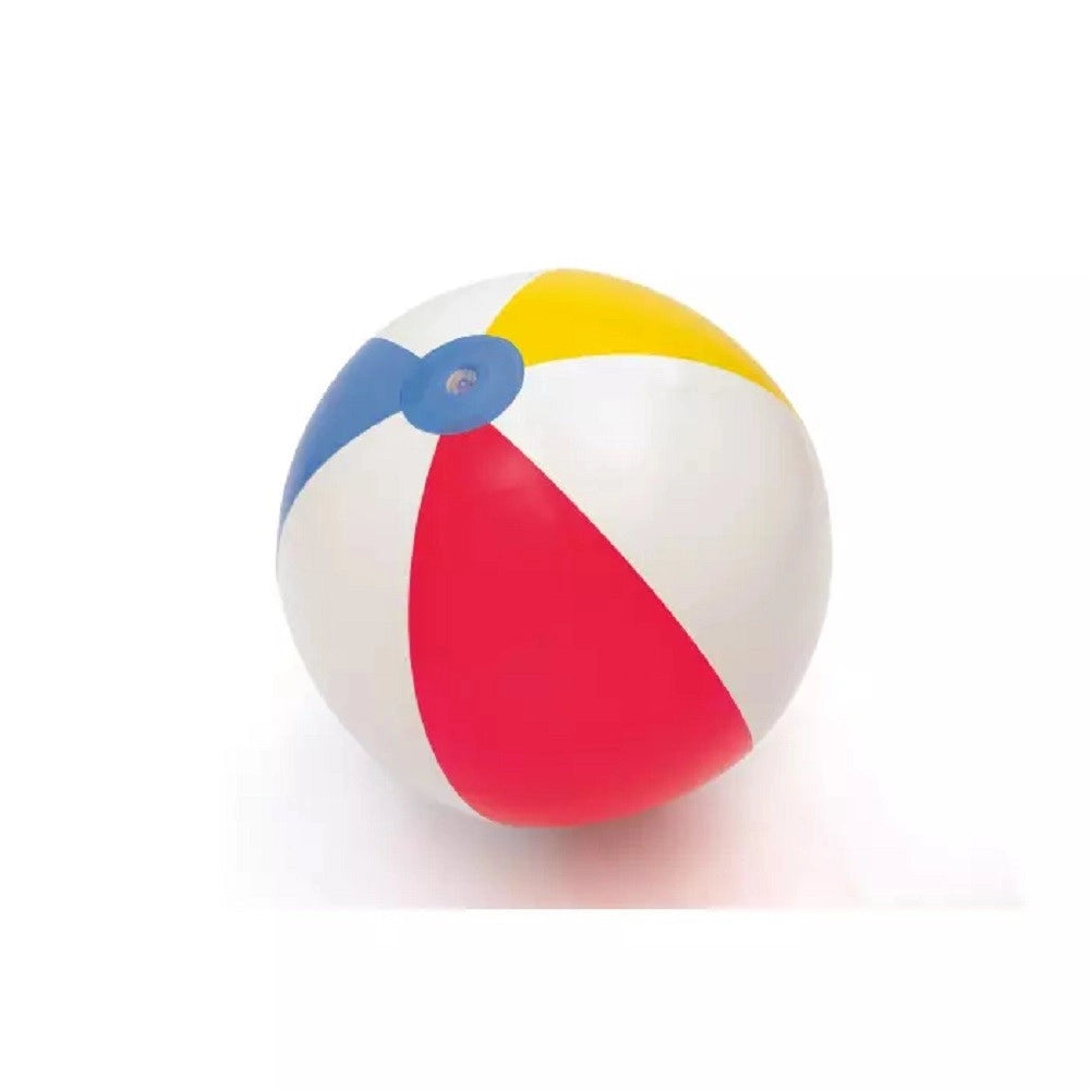 Trade Shop - Pallone Gonfiabile A Spicchi Colorati Spiaggia Mare Piscina Bambini 51 Cm 31021 -