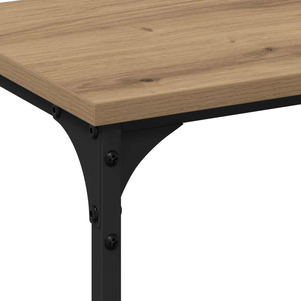 Tavolo consolle rovere artigianale 200 x 29 x 75 cm 871320