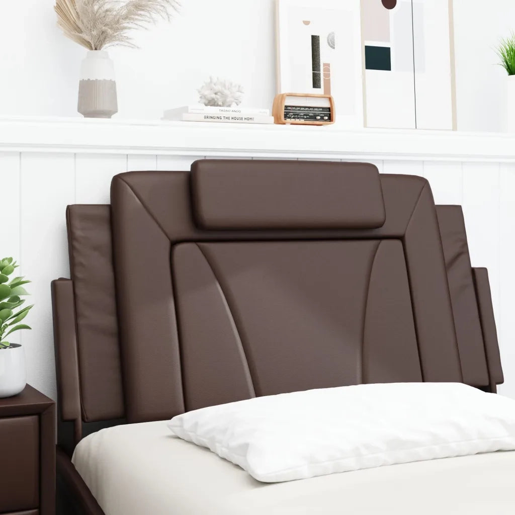 Cuscino Testiera Marrone 100 cm in Similpellecod mxl 88255