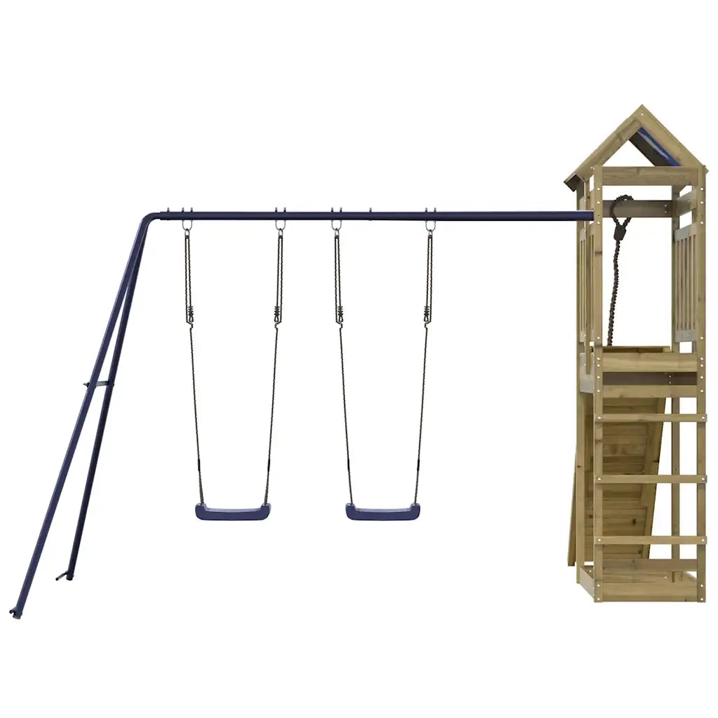 Set da Gioco da Esterno in Legno di Pino Impregnato 3279099
