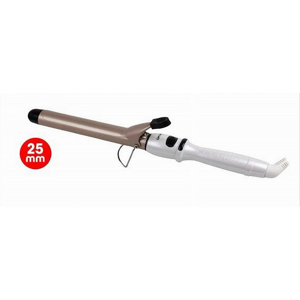 Trade Shop - Piastra Arricciacapelli Professionale Ceramica Tormalina ø25 Mm 45w Gm-1987-25mm -