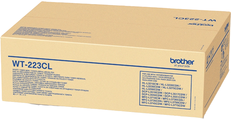 Brother WT-223CL Parte di ricambio e accessorio per stampante/scanner Contenitore per toner di scarto 1 pz