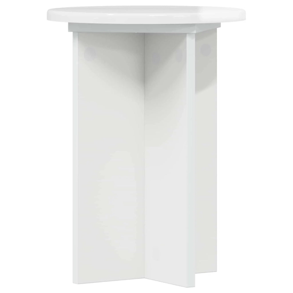 Supporto per piante | Sostegno per piante 2 pz Bianco Lucido ?29,5 x 40 cm