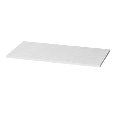 MENSOLA IN TRUCIOLARE 'ECOPAN' 80 x 20 x 1,8 - frassino bianco- 5 pezzi