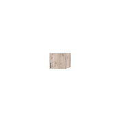 Surmeuble 1 porta FLEX – Rovere Wellington & Grigio grafite – Mobile contenitore design per armadio