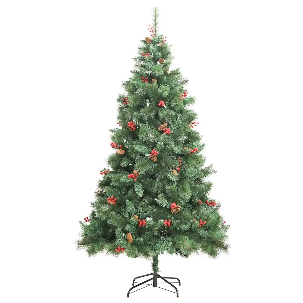 Albero di Natale artificiale Verde 240 cm PVC e Metallo 3395155