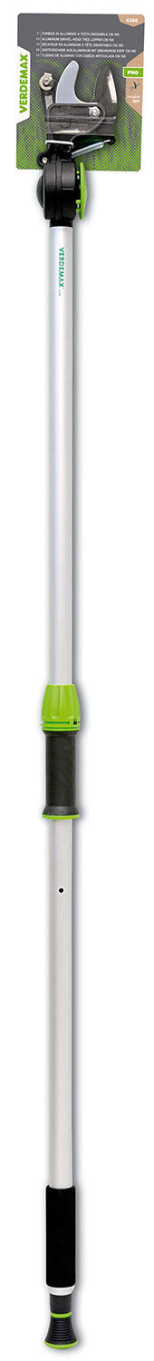 Forbice da Potatura Manuale con Asta Fissa 150 cm e Testa Orientabile Verdemax