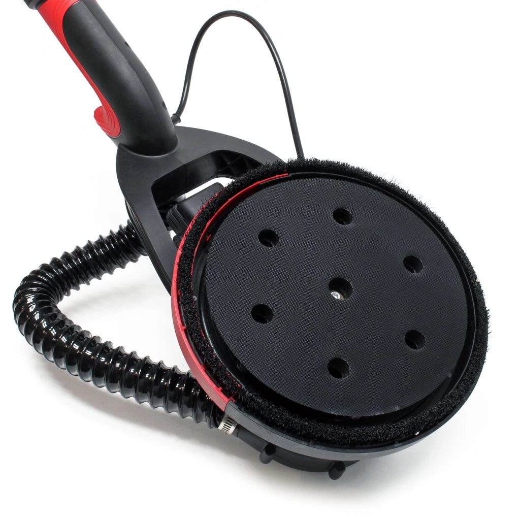 Levigatrice professionale a collo lungo 750W Con disco da Ø 225mm e asta telescopica 6 grane diverse