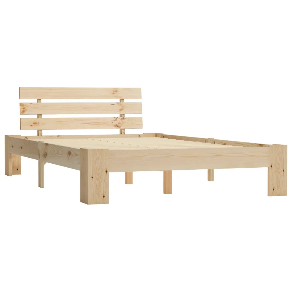 Giroletto senza Materasso-Struttura Letto 120x200 cm in Legno Massello di Pino 508362