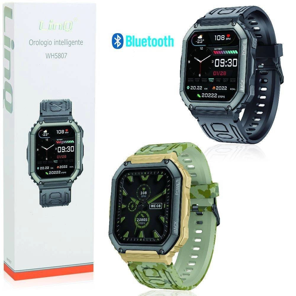 Trade Shop - Smartwatch Bluetooth Smart Watch Sport Orologio Intelligente Sportivo Wh5807 -