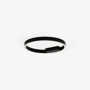 Maytoni Lampada da soffitto Rim 1 luce LED integrato nero alluminio