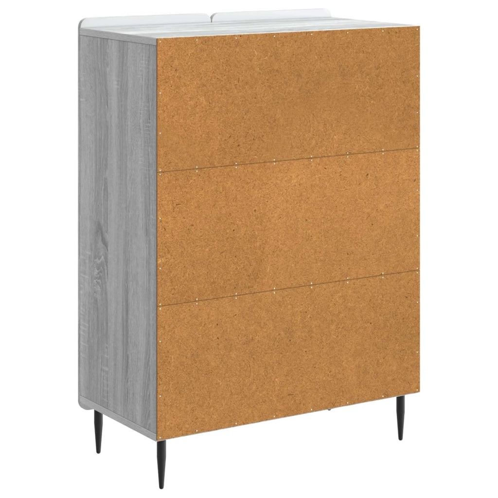 Credenza Grigio Sonoma 66 x 34,5 x 92 cm Legno ingegnerizzato
